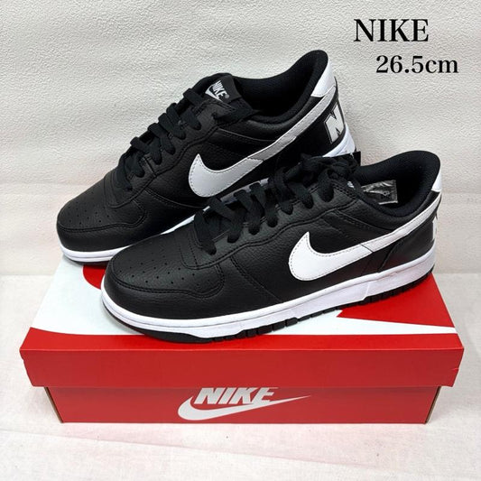 ナイキ NIKE スニーカー スニーカー BIGNIKE LOW クラシック ローカットスニーカー 355152-016 26.5cm ロゴ、文字 黒 / ブラック / black X 白 / ホワイト / white メンズ USED 古着 中古 50164247