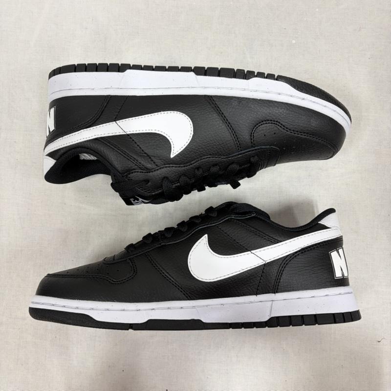 ナイキ NIKE スニーカー スニーカー BIGNIKE LOW クラシック ローカットスニーカー 355152-016 26.5cm ロゴ、文字 黒 / ブラック / black X 白 / ホワイト / white メンズ USED 古着 中古 50164247