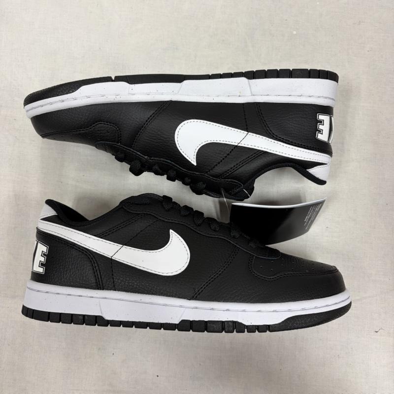 ナイキ NIKE スニーカー スニーカー BIGNIKE LOW クラシック ローカットスニーカー 355152-016 26.5cm ロゴ、文字 黒 / ブラック / black X 白 / ホワイト / white メンズ USED 古着 中古 50164247