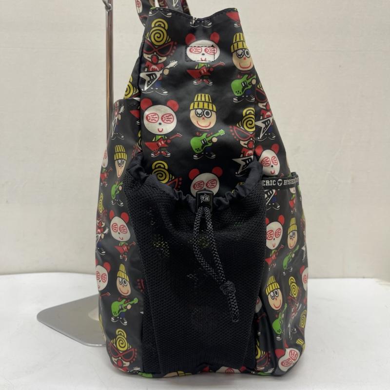 ヒステリック ミニ HYSTERIC MINI マザーズバッグ マザーズバッグ 2WAY 総柄 キャラクター トートバッグ マザーズ バッグ 黒 / ブラック / black レディース USED 古着 中古 50164249