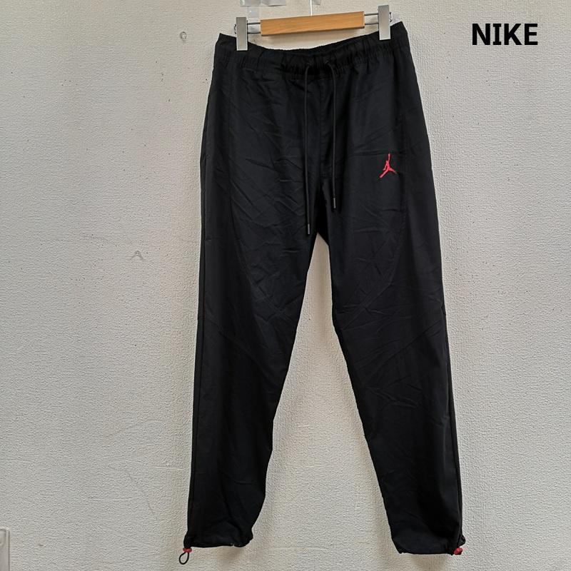 ナイキ NIKE パンツ ワークパンツ、ペインターパンツ ジャンプマン Flight ロゴ 刺繡 ドローコード DA9835-010 M 黒 / ブラック / black メンズ USED 古着 中古 50164252