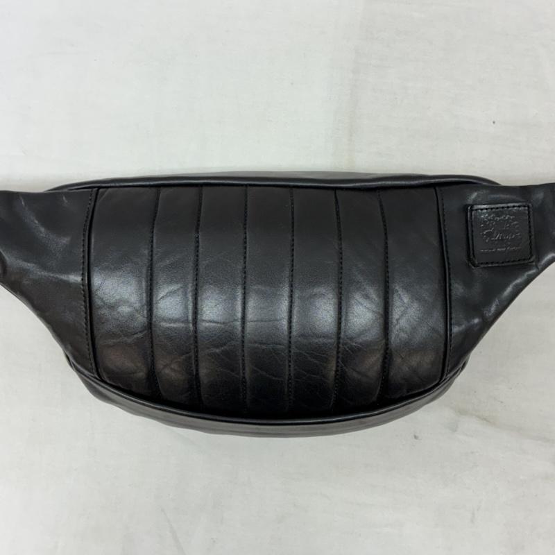 バックドロップ BACKDROP ウエストバッグ ウエストバッグ DIA Waist Bag ダイヤモンド ステッチ レザー ウエストバッグ 真鍮パーツ - メンズ USED 古着 中古 50164258