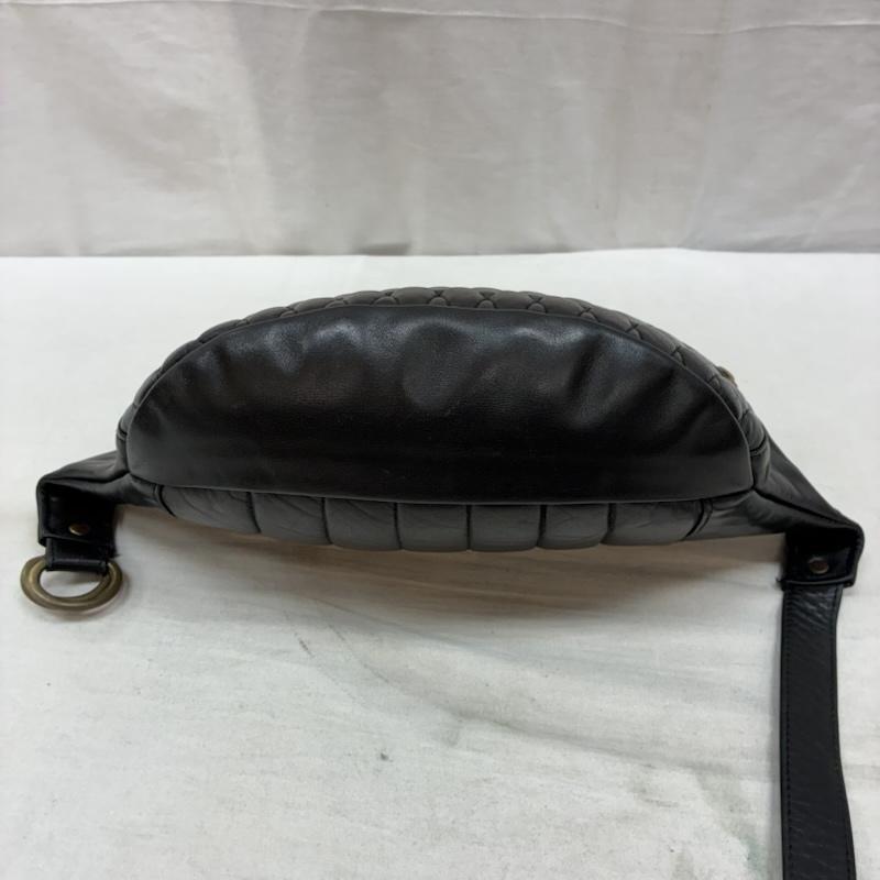 バックドロップ BACKDROP ウエストバッグ ウエストバッグ DIA Waist Bag ダイヤモンド ステッチ レザー ウエストバッグ 真鍮パーツ - メンズ USED 古着 中古 50164258