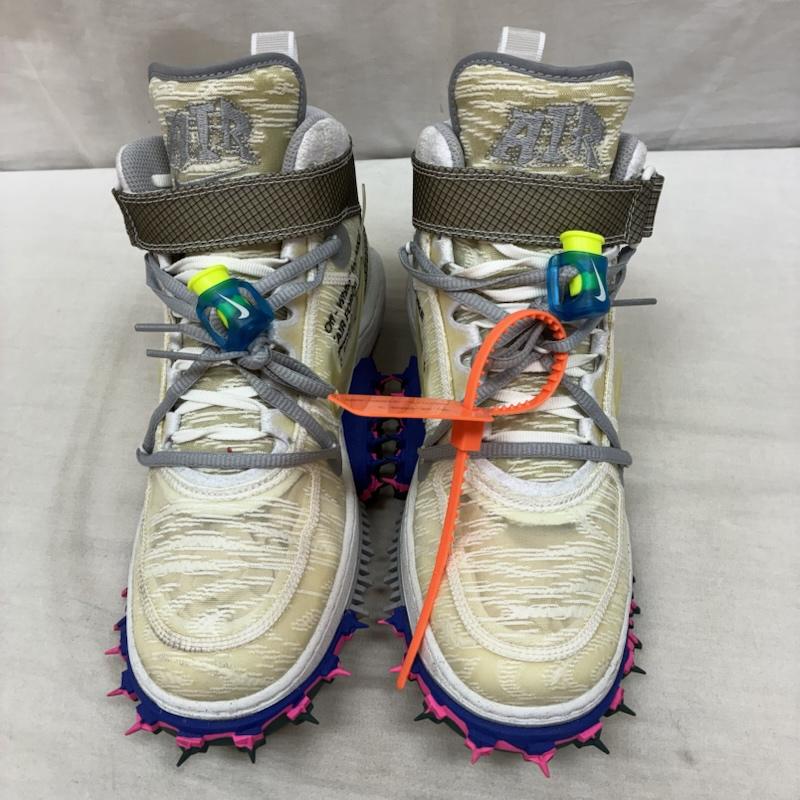 ナイキ NIKE スニーカー スニーカー Off-White オフホワイト AIR FORCE 1 MID SP エアフォース1 DO6290-100 スニーカー 26.0cm メンズ USED 古着 中古 50164262