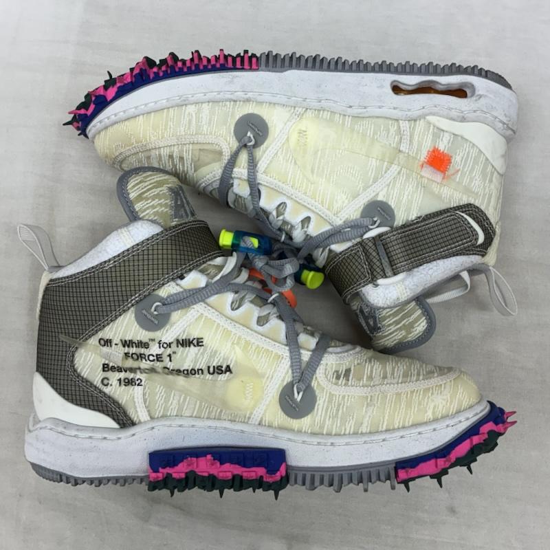ナイキ NIKE スニーカー スニーカー Off-White オフホワイト AIR FORCE 1 MID SP エアフォース1 DO6290-100 スニーカー 26.0cm メンズ USED 古着 中古 50164262