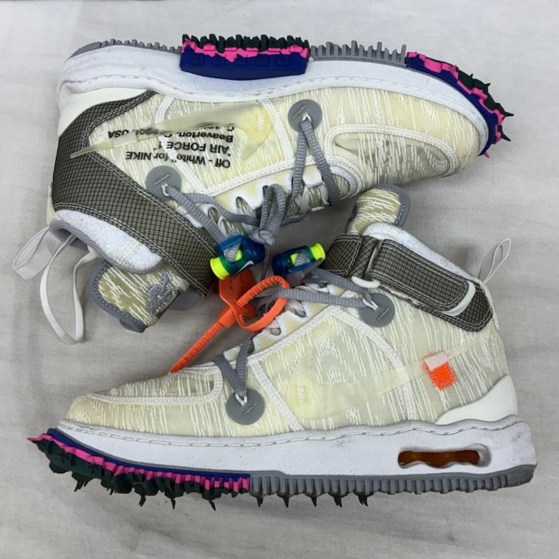ナイキ NIKE スニーカー スニーカー Off-White オフホワイト AIR FORCE 1 MID SP エアフォース1 DO6290-100 スニーカー 26.0cm メンズ USED 古着 中古 50164262