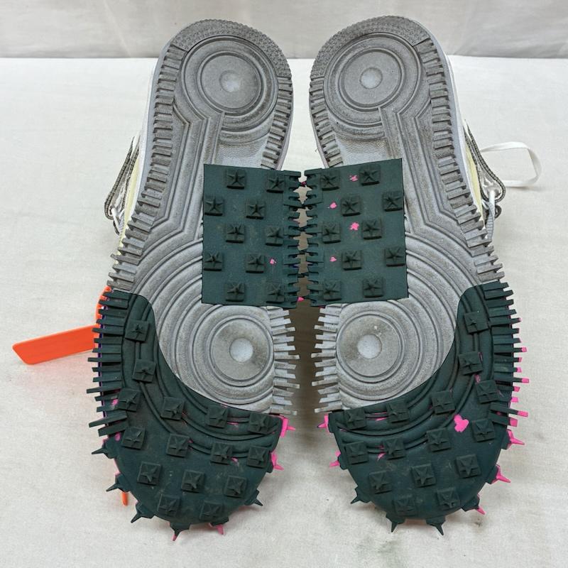 ナイキ NIKE スニーカー スニーカー Off-White オフホワイト AIR FORCE 1 MID SP エアフォース1 DO6290-100 スニーカー 26.0cm メンズ USED 古着 中古 50164262