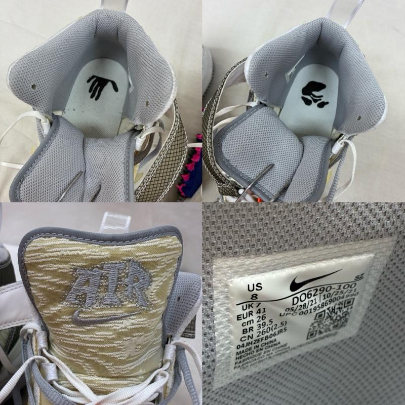 ナイキ NIKE スニーカー スニーカー Off-White オフホワイト AIR FORCE 1 MID SP エアフォース1 DO6290-100 スニーカー 26.0cm メンズ USED 古着 中古 50164262