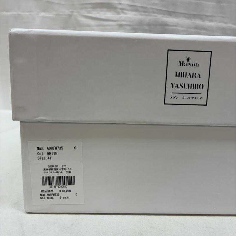 ミハラヤスヒロ MIHARAYASUHIRO スニーカー スニーカー BLAKEY OG Sole Canvas Low-top Sneaker ブレイキー キャンバス スニーカー A08FW735 size41 26.0cm メンズ USED 古着 中古 50164263