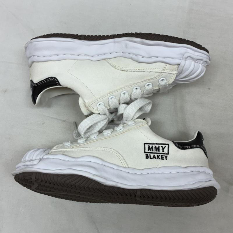 ミハラヤスヒロ MIHARAYASUHIRO スニーカー スニーカー BLAKEY OG Sole Canvas Low-top Sneaker ブレイキー キャンバス スニーカー A08FW735 size41 26.0cm メンズ USED 古着 中古 50164263