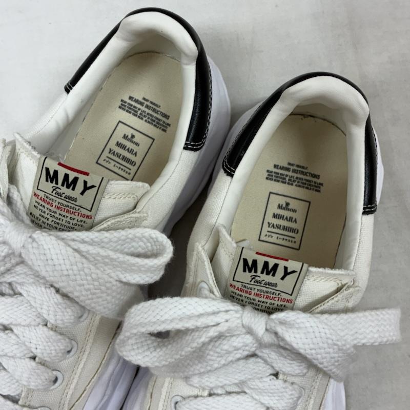 ミハラヤスヒロ MIHARAYASUHIRO スニーカー スニーカー BLAKEY OG Sole Canvas Low-top Sneaker ブレイキー キャンバス スニーカー A08FW735 size41 26.0cm メンズ USED 古着 中古 50164263