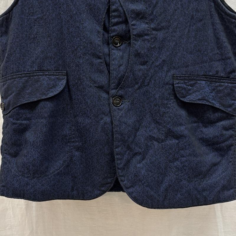 ポストオーバーオールズ POST OVERALLS ベスト ベスト USA製 ハーフムーンポケット ベスト 中綿入り S 紺 / ネイビー / navy メンズ USED 古着 中古 50164272
