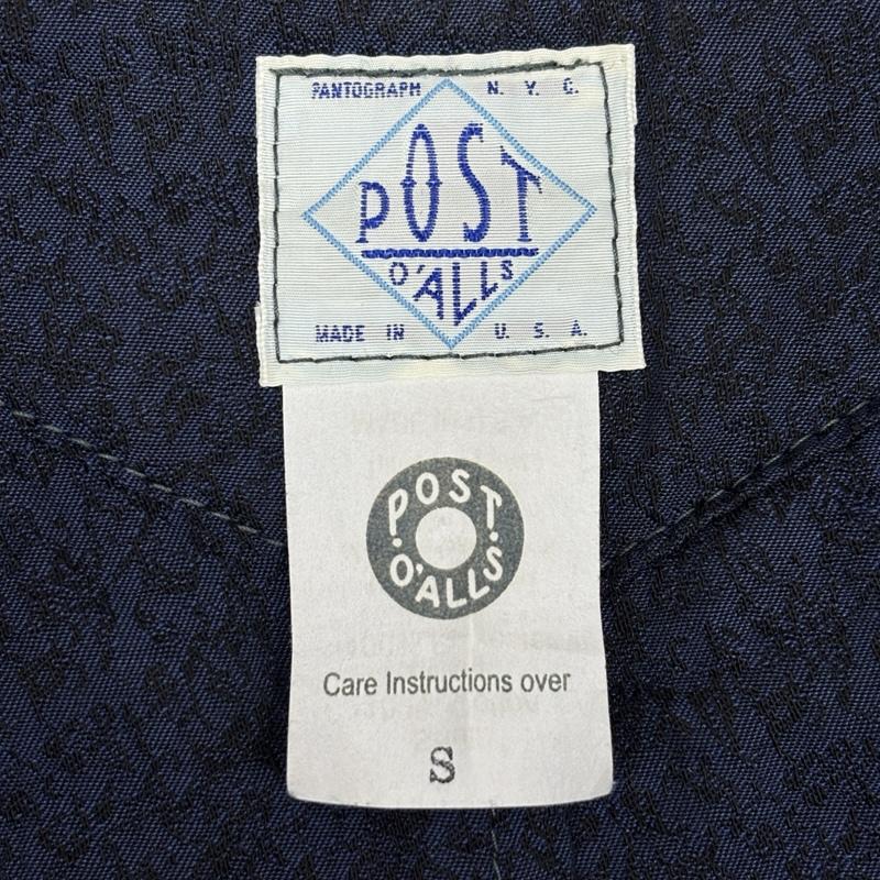 ポストオーバーオールズ POST OVERALLS ベスト ベスト USA製 ハーフムーンポケット ベスト 中綿入り S 紺 / ネイビー / navy メンズ USED 古着 中古 50164272