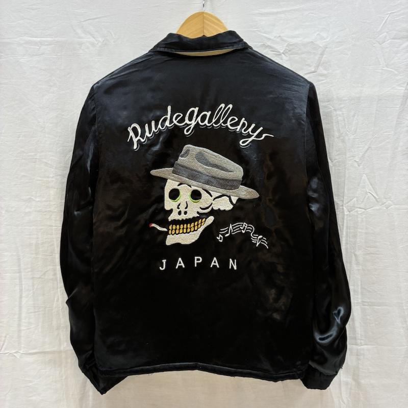 ルードギャラリー RUDE GALLERY ジャケット、上着 ジャンパー、ブルゾン スモーキング スカル マリア 刺繍 リバーシブル 中綿 キルティング レーヨン スカジャン 2 メンズ USED 古着 中古 50164279