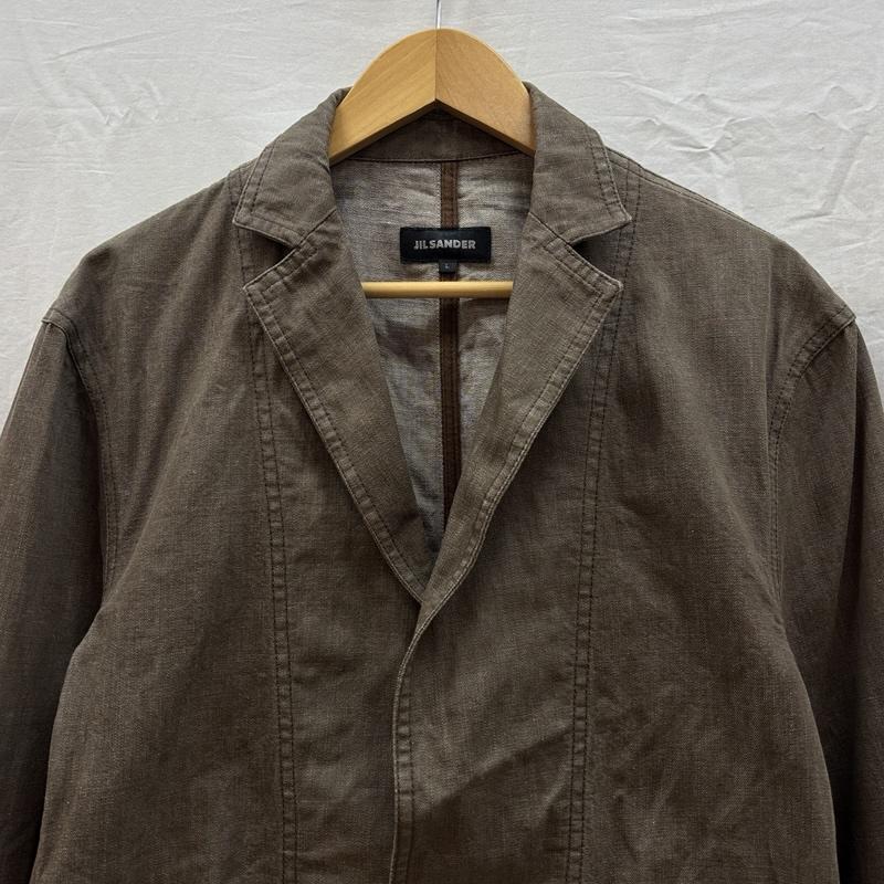 ジルサンダー JIL SANDER ジャケット、上着 ジャンパー、ブルゾン イタリア製 2B テーラード ジャケット カラーデニム L メンズ USED 古着 中古 50164280