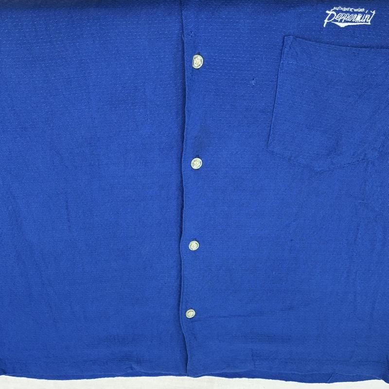 ヴィンテージ VINTAGE シャツ、ブラウス 半袖 PEPPERMINT ペパーミント レーヨン オープンカラー シャツ - メンズ USED 古着 中古 50164293