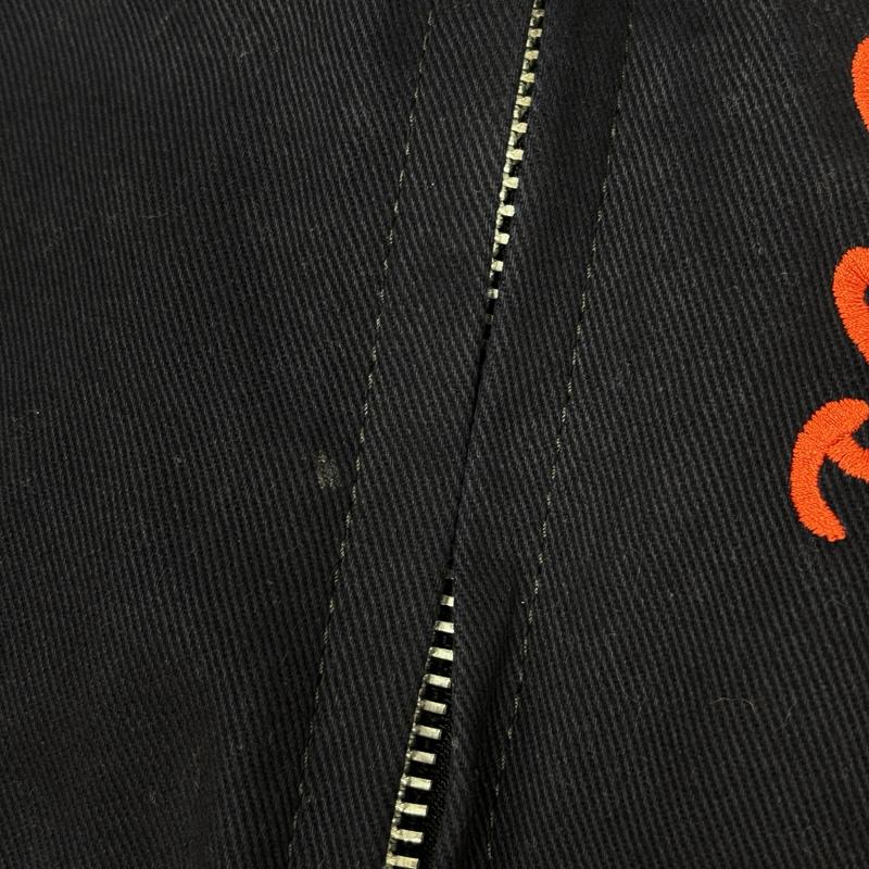 ヴァンソン VANSON シャツ、ブラウス 半袖 ロゴ 刺繍 ジップアップ 半袖 シャツ ジャケット メッシュライナー ショート丈 XL 紺 / ネイビー / navy メンズ USED 古着 中古 50164298