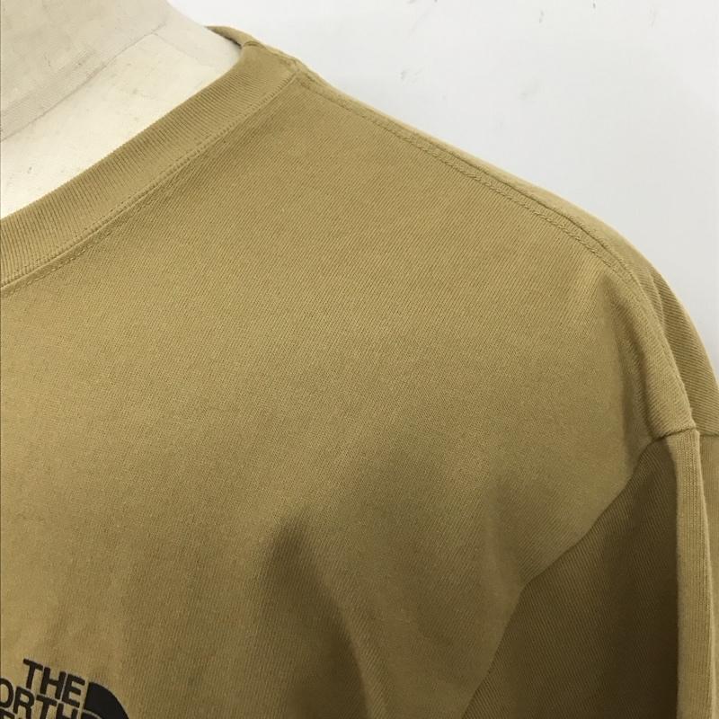 ザノースフェイス THE NORTH FACE Tシャツ 半袖 NT32332 ショートスリーブヒストリカルロゴティー XL ロゴ、文字 ベージュ / ベージュ /  メンズ USED 古着 中古 10116516
