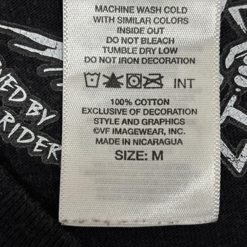 ハーレーダビッドソン Harley-Davidson Tシャツ 半袖 2015 SUMMER DEALER MEETING LAS VEGAS ロゴ プリント クルーネック Tシャツ M 黒 / ブラック / black メンズ USED 古着 中古 50164302