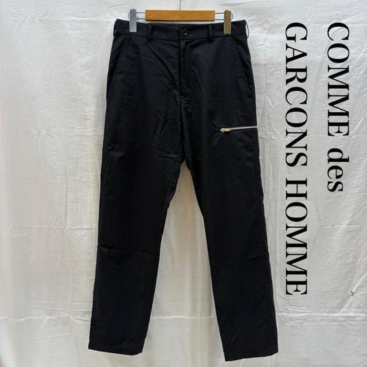 コムデギャルソンオム COMME des GARCONS HOMME ボトムス ボトムス 00s HP-04046S ジップ ギミック ラバープリント ナイロン スラックス アーカイブ S メンズ USED 古着 中古 50164308