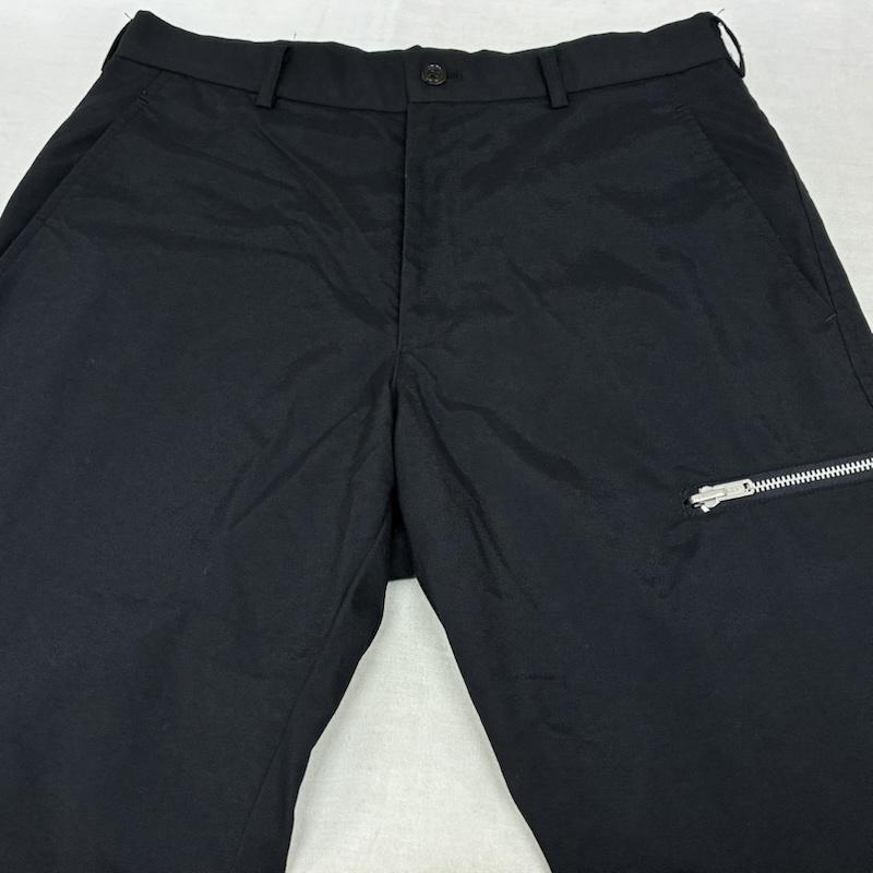 コムデギャルソンオム COMME des GARCONS HOMME ボトムス ボトムス 00s HP-04046S ジップ ギミック ラバープリント ナイロン スラックス アーカイブ S メンズ USED 古着 中古 50164308