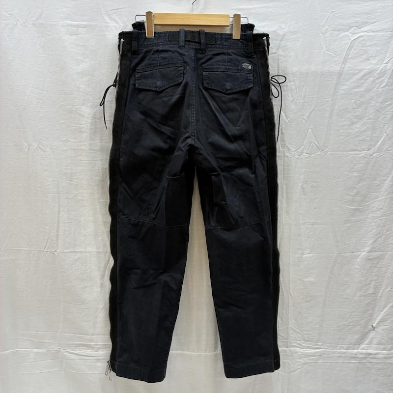 ディーゼル DIESEL ボトムス ボトムス ジップギミック サイド レースアップ コットン ミリタリー パンツ 28インチ メンズ USED 古着 中古 50164309