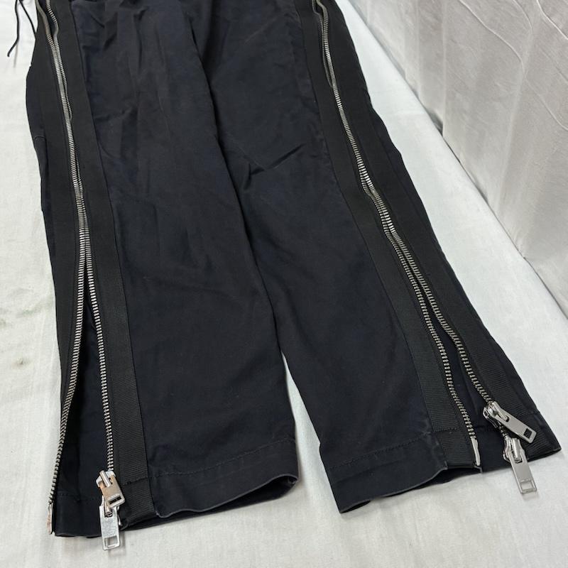 ディーゼル DIESEL ボトムス ボトムス ジップギミック サイド レースアップ コットン ミリタリー パンツ 28インチ メンズ USED 古着 中古 50164309