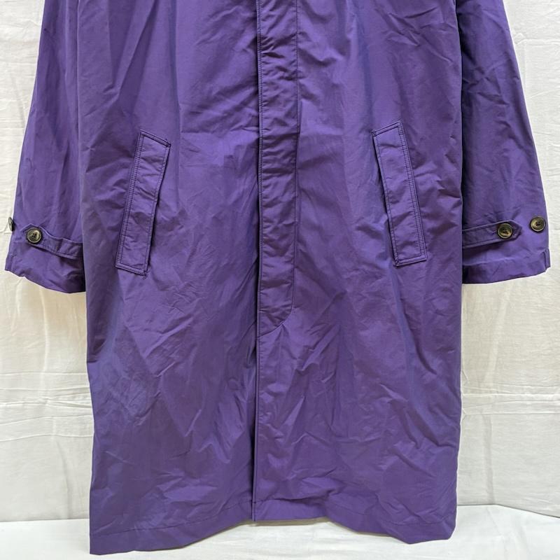 パタゴニア patagonia コート コート一般 00s 2000AW USA製 City Raincoat シティ レインコート 86061 エッグプラント ステンカラー M メンズ USED 古着 中古 50164310
