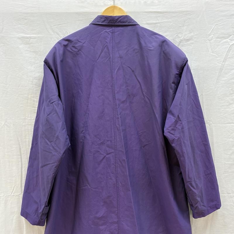 パタゴニア patagonia コート コート一般 00s 2000AW USA製 City Raincoat シティ レインコート 86061 エッグプラント ステンカラー M メンズ USED 古着 中古 50164310