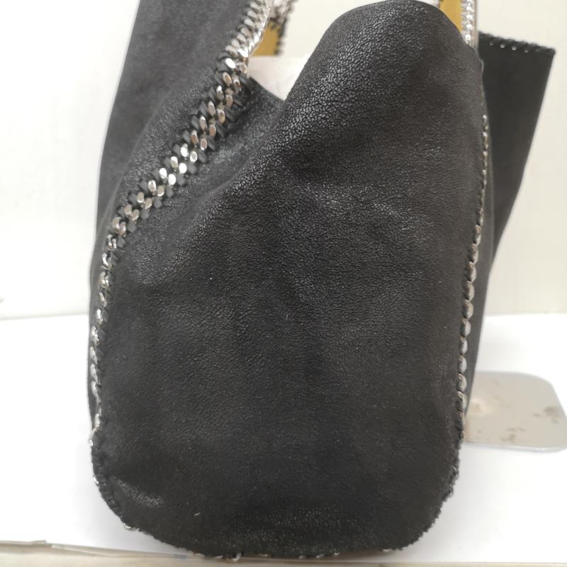 ステラマッカートニー STELLA McCARTNEY トートバッグ トートバッグ 498494 W8187 FALABELLA 2WAY リバーシブル ハンド ショルダー トート バッグ 黒 / ブラック / black レディース USED 古着 中古 50164311