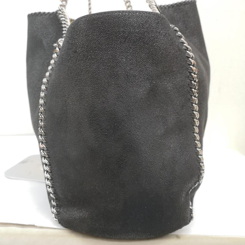 ステラマッカートニー STELLA McCARTNEY トートバッグ トートバッグ 498494 W8187 FALABELLA 2WAY リバーシブル ハンド ショルダー トート バッグ 黒 / ブラック / black レディース USED 古着 中古 50164311