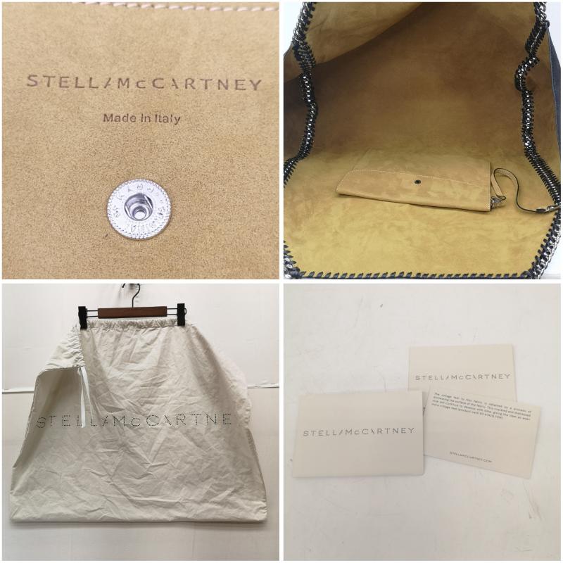 ステラマッカートニー STELLA McCARTNEY トートバッグ トートバッグ 498494 W8187 FALABELLA 2WAY リバーシブル ハンド ショルダー トート バッグ 黒 / ブラック / black レディース USED 古着 中古 50164311
