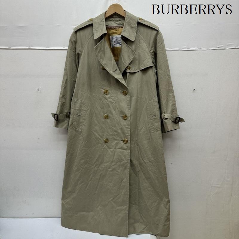 バーバリーズ BURBERRYS コート トレンチコート 90s 白タグ ノバチェック ライナー トレンチ コート - ベージュ / ベージュ / beige レディース USED 古着 中古 50164312