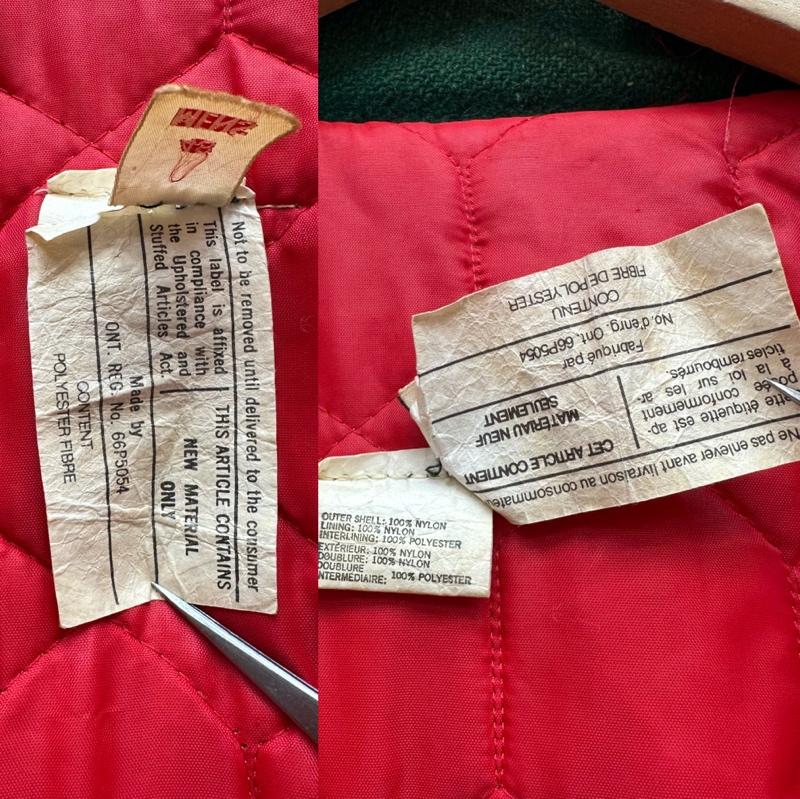 古着 USED ジャケット、上着 ジャンパー、ブルゾン 80s 90s 袖レザー ワッペン ウール スタジャン 48 緑 / グリーン / green メンズ USED 古着 中古 50164314