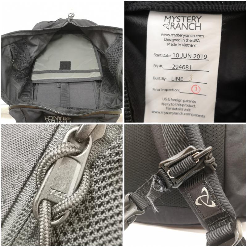 ミステリーランチ MYSTERY RANCH リュックサック、デイパック リュックサック、デイバッグ 294681 アーバンアサルト 500D コーデュラ ナイロン バックパック リュック/ 黒 / ブラック / black メンズ USED 古着 中古 50164332
