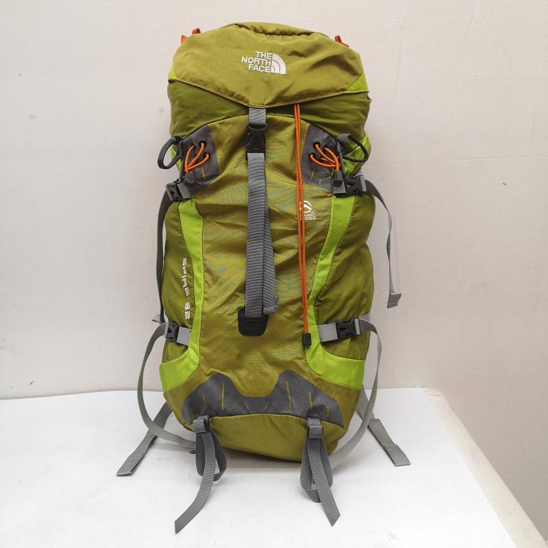 ザノースフェイス THE NORTH FACE リュックサック、デイパック リュックサック、デイバッグ Spire32 ベトナム製 バックパック 中型 クライミング パック. 薄緑 / ライトグリーン / メンズ USED 古着 中古 50164334