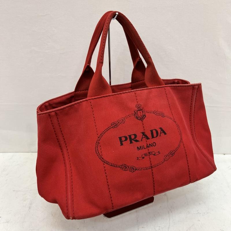 プラダ PRADA ハンドバッグ ハンドバッグ カナパトート ハンドバッグ BN2642 - 赤 / レッド / red レディース USED 古着 中古 50164341