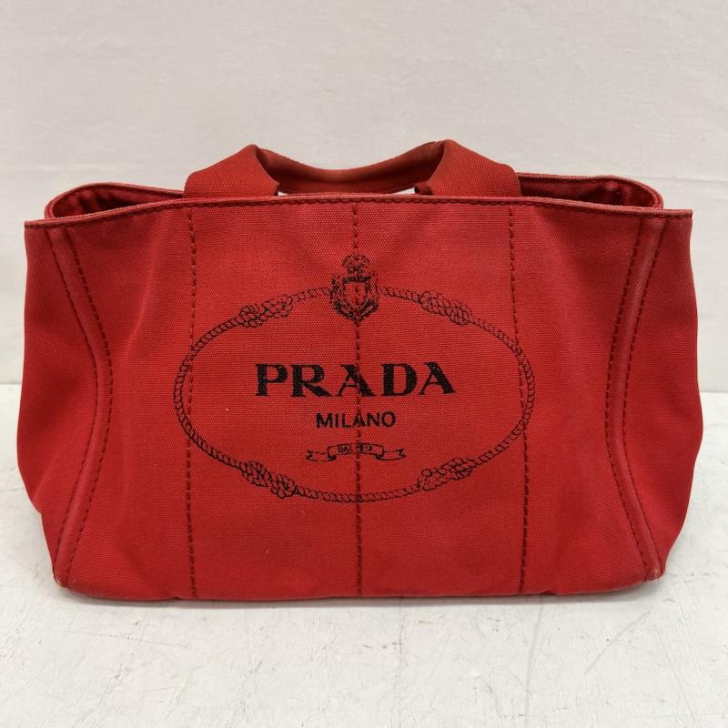 プラダ PRADA ハンドバッグ ハンドバッグ カナパトート ハンドバッグ BN2642 - 赤 / レッド / red レディース USED 古着 中古 50164341