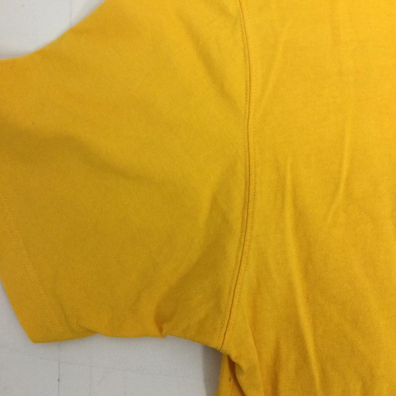 ブラックアイパッチ BlackEyePatch Tシャツ 半袖 THE BLACK EYE PATCH HOT Tシャツ XL ロゴ、文字 黄 / イエロー / yellow メンズ USED 古着 中古 50164345