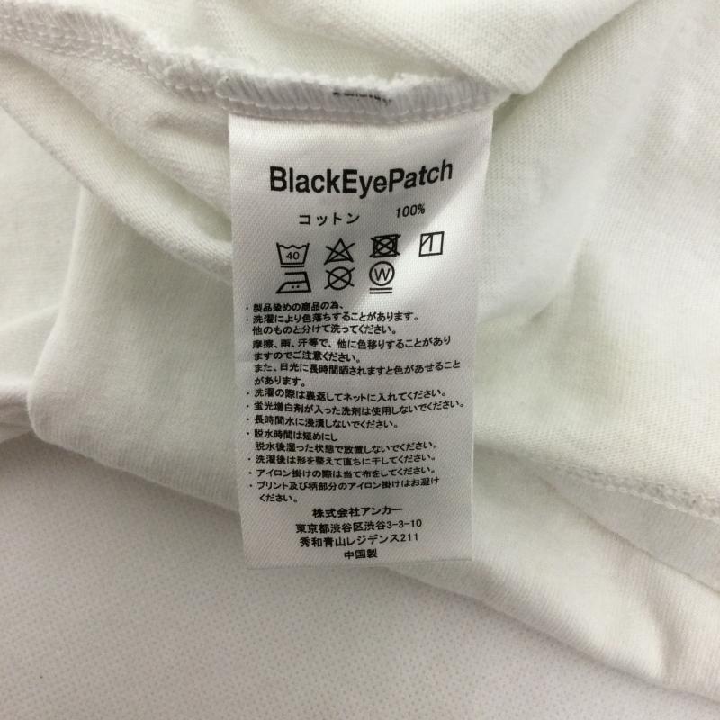 ブラックアイパッチ BlackEyePatch Tシャツ 半袖 THE BLACK EYE PATCH HOT Tシャツ L ロゴ、文字 白 / ホワイト / white メンズ USED 古着 中古 50164348