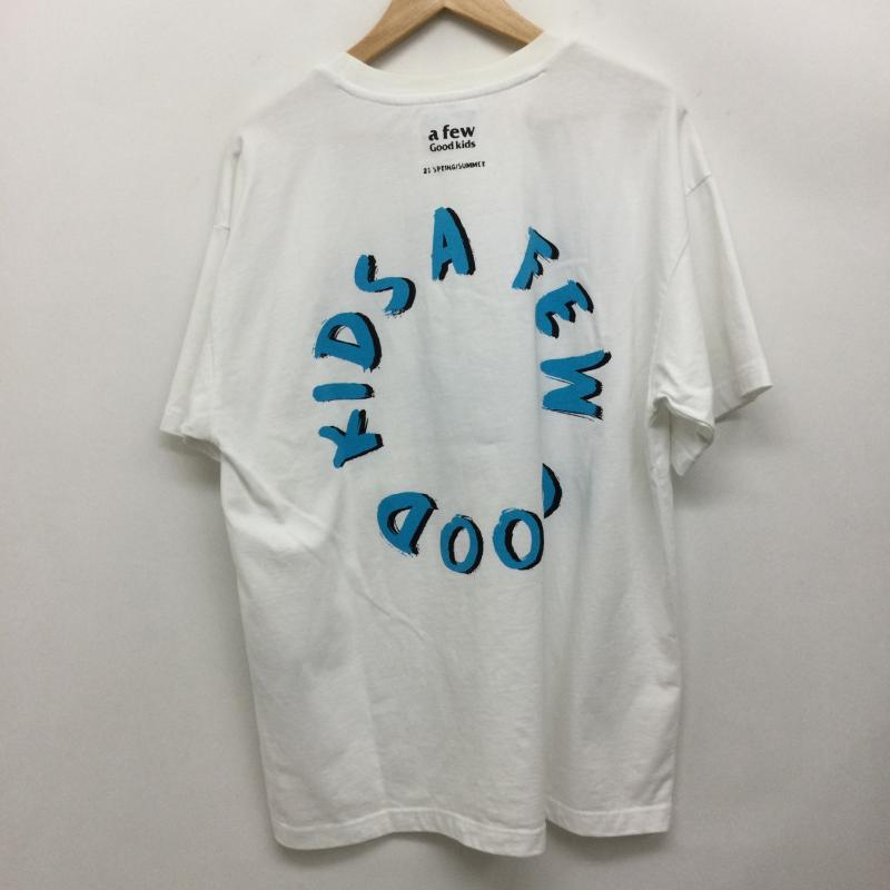古着 USED Tシャツ 半袖 アフューグッドキッズ スマーフ 半袖 Tシャツ ホワイト A FEW GOOD KIDS メンズ M キャラクター 白 / ホワイト / white メンズ USED 古着 中古 50164350