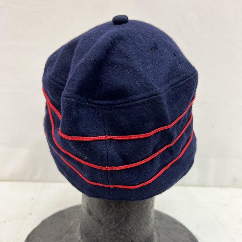 ステューシー STUSSY 帽子 キャップ ×NEW ERA Pillbox ピルボックス キャップ 7 1/2 59.6cm - 紺 / ネイビー / navy メンズ USED 古着 中古 50164352