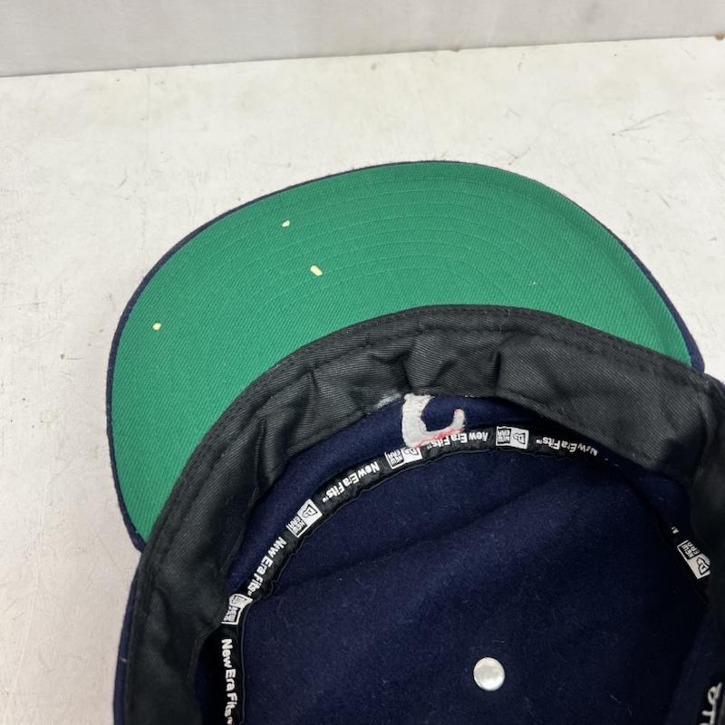 ステューシー STUSSY 帽子 キャップ ×NEW ERA Pillbox ピルボックス キャップ 7 1/2 59.6cm - 紺 / ネイビー / navy メンズ USED 古着 中古 50164352