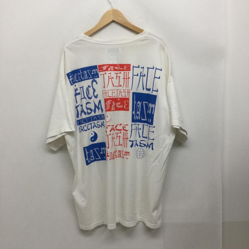 ファセッタズム FACETASM Tシャツ 半袖 ファセッタズム MRC-TEE-U08 Tシャツ オーバーサイズ - ロゴ、文字 白 / ホワイト / white メンズ USED 古着 中古 50164354