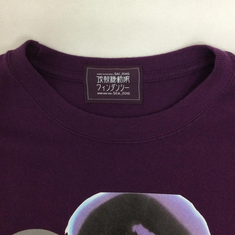 ウィンダンシー WIND AND SEA Tシャツ 半袖 WIND AND SEA ウィンダンシー WDS-GITS-13 攻殻機動隊 半袖 Tシャツ L キャラクター 紫 / パープル / purple メンズ USED 古着 中古 50164356