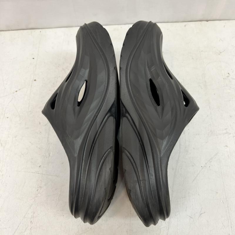 ホカ オネオネ HOKA ONEONE サンダル サンダル オラ リカバリー ミュール US：9 黒 / ブラック / black メンズ USED 古着 中古 50164358