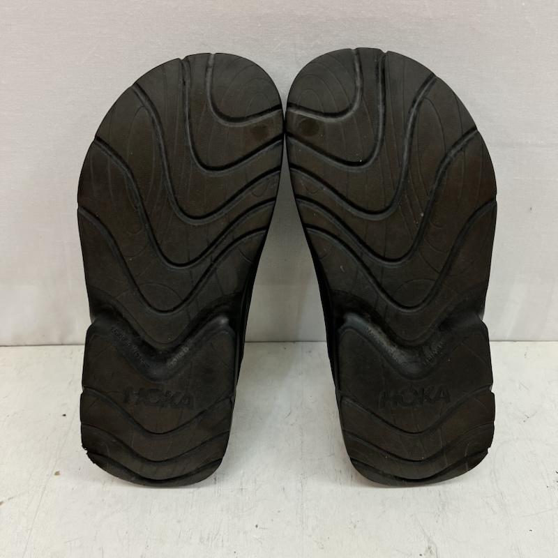ホカ オネオネ HOKA ONEONE サンダル サンダル オラ リカバリー ミュール US：9 黒 / ブラック / black メンズ USED 古着 中古 50164358