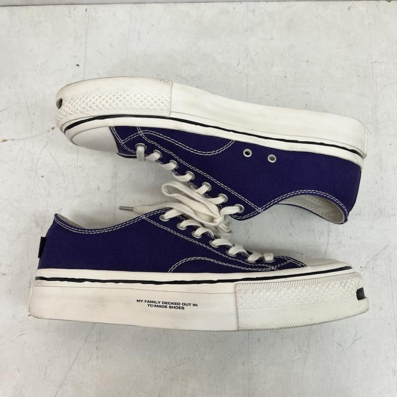 古着 USED スニーカー スニーカー T/C MADE ティーシーメイド TC020 キャンバススニーカー 厚底 41 - 紫 / パープル / purple メンズ USED 古着 中古 50164359