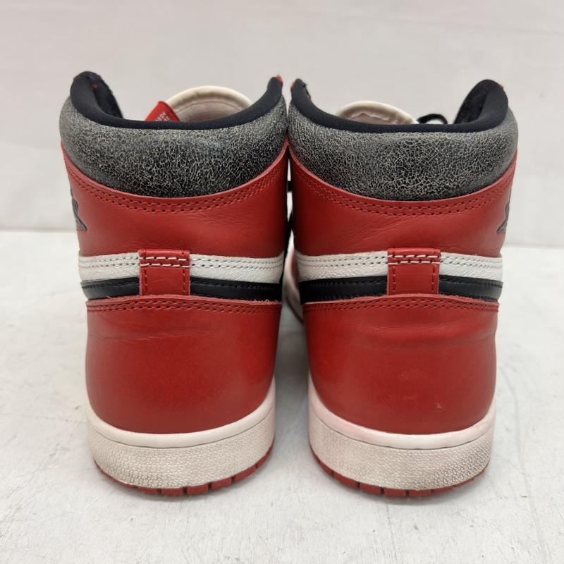 ナイキ NIKE スニーカー スニーカー AIR JORDAN 1 HIGH OG LOST ＆ FOUND CHICAGO DZ5485-612 28.0cm 白 / ホワイト / white X 赤 / レッド / red X 黒 / ブラック / black メンズ USED 古着 中古 50164361