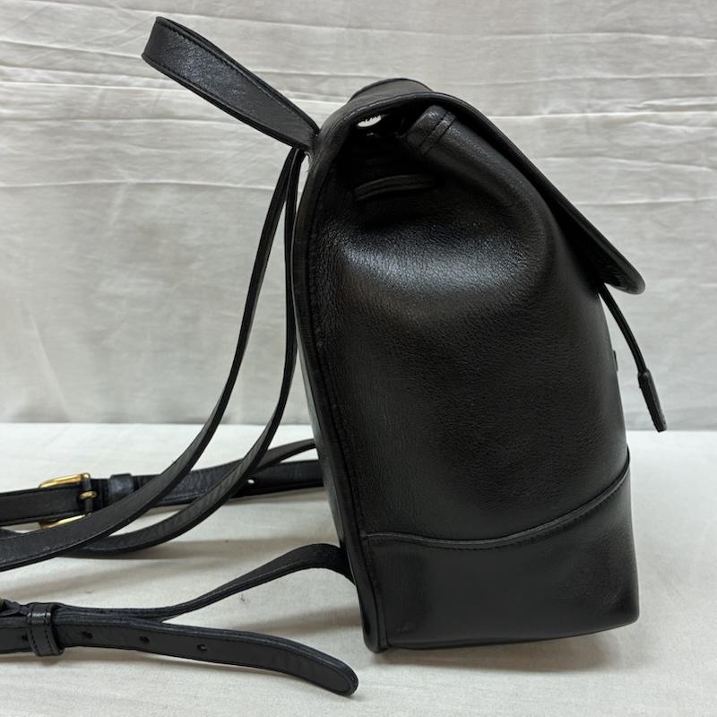 コーチ COACH リュックサック、デイパック リュックサック、デイバッグ オールド 90s 95年 USA製 ターンロック レザー リュック 9960 - レディース USED 古着 中古 50164370